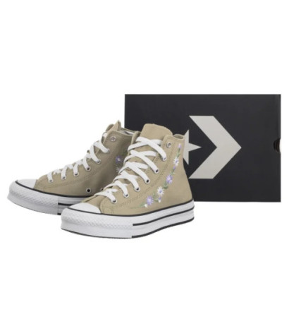 Converse CTAS Eva Lift Hi Pale Surplus/White/Violet Heat A11825C (CO778-a) bateliai