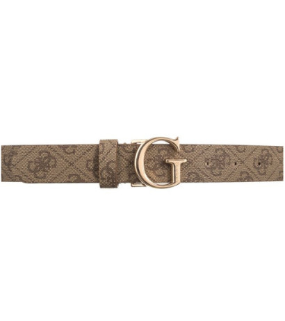 Guess Noelle Logo Adj Pant Belt BW7862 P3430 Latte Logo (GU612-a) diržas