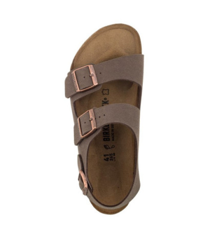 Birkenstock Milano BF Nubuck Mocca 634501 (BK42-b) sandalai