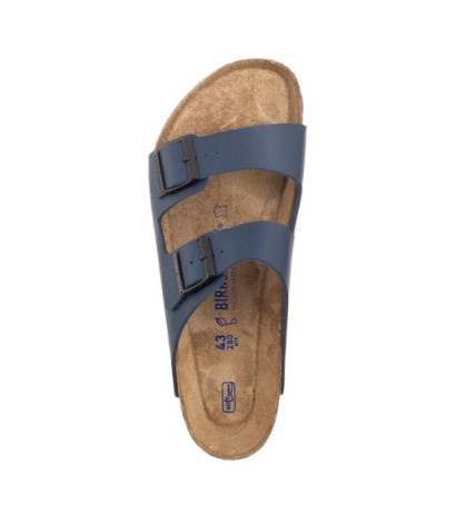 Birkenstock Arizona BS Soft Footbed Blue 051061 (BK66-b) Moteriški batai/šlepetės