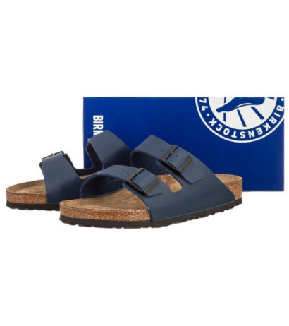 Birkenstock Arizona BS Soft Footbed Blue 051061 (BK66-b) Moteriški batai/šlepetės