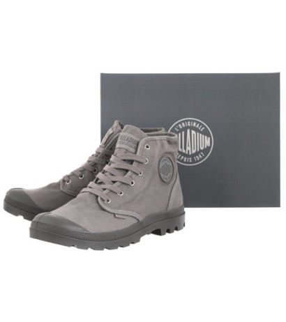 Palladium Pampa Hi Gray Flannel 02352-071-M (PA23-m) batai