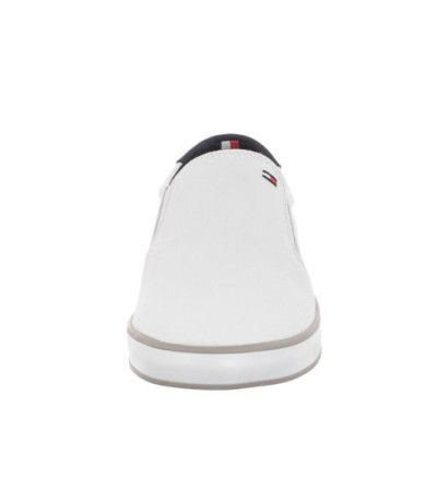 Tommy Hilfiger Iconic Slip On Sneaker FM0FM00597-100 White (TH225-a) sportiniai bateliai 