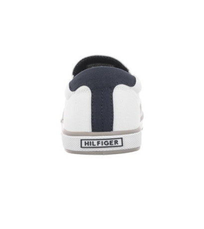Tommy Hilfiger Iconic Slip On Sneaker FM0FM00597-100 White (TH225-a) sportiniai bateliai 