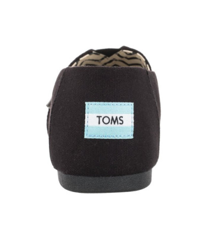 Toms Alpargata Black/Black Recycled Cotton Canvas 10017670 (TS19-b) sportiniai bateliai 