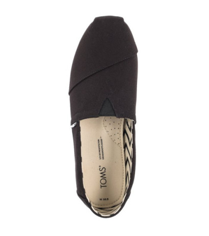 Toms Alpargata Black/Black Recycled Cotton Canvas 10017670 (TS19-b) sportiniai bateliai 
