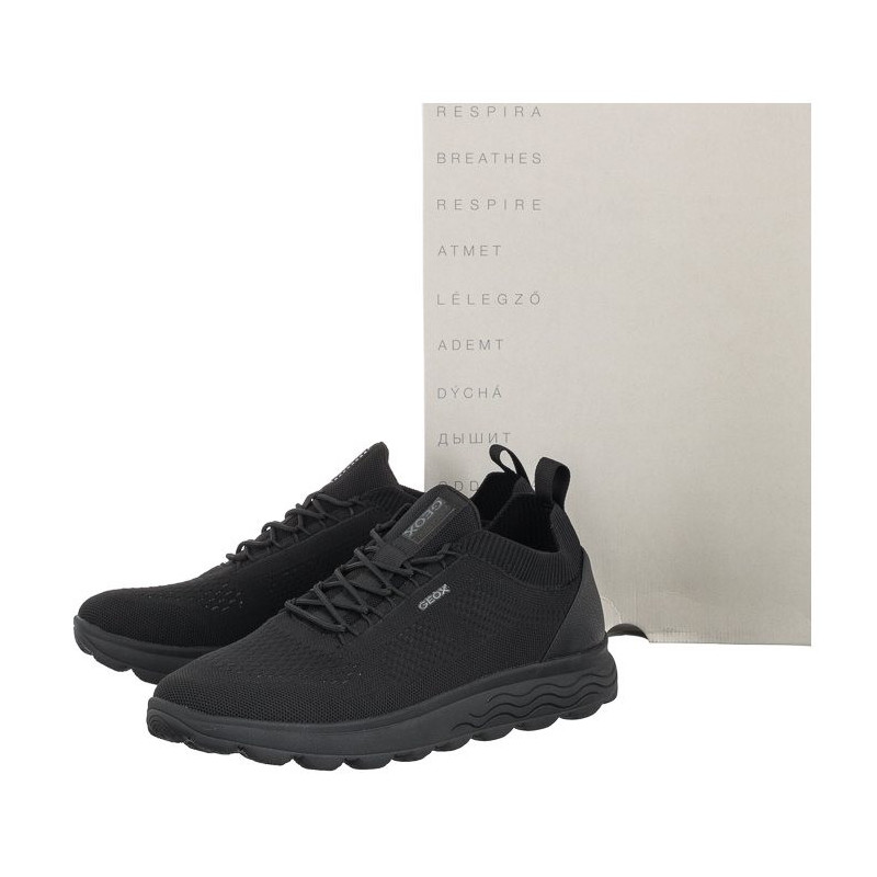 Geox U Spherica A Black U15BYA 0006K C9997 (GE10-a) sportiniai bateliai