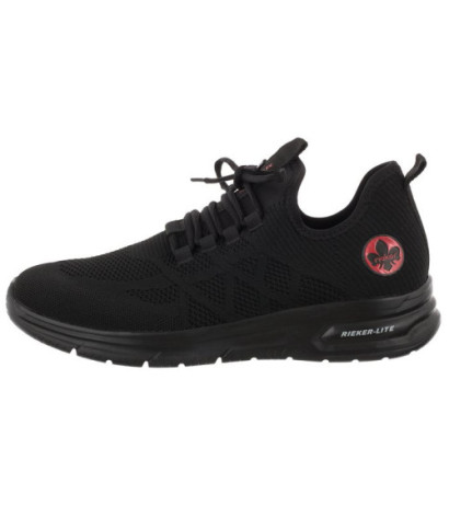 Rieker Czarne B7376-00 Black (RI11-a) sportiniai bateliai