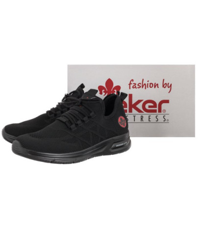 Rieker Czarne B7376-00 Black (RI11-a) sportiniai bateliai