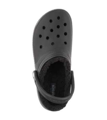 Crocs Classic Lined Clog Black 203591-060 (CR263-a) šlepetės