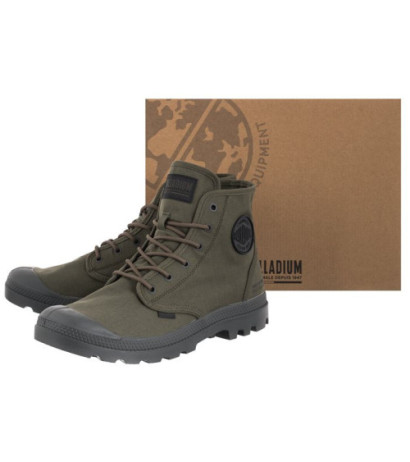 Palladium Pampa Hi Htg Supply Olive Night 77356-325-M (PA99-a) batai