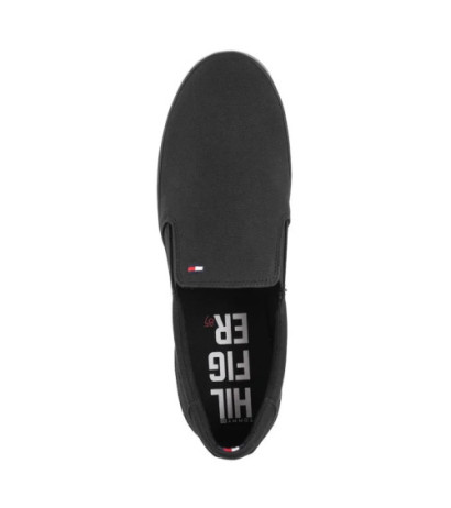 Tommy Hilfiger Iconic Slip On Sneaker FM0FM00597-0GK Triple Black (TH225-c) sportiniai bateliai 