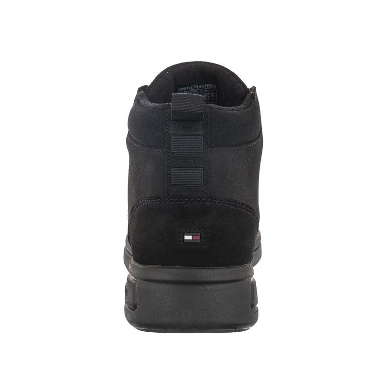 Tommy Hilfiger Warm Hilfiger Lth Hybrid Boot Black FM0FM04412 BDS (TH665-a) sportiniai bateliai