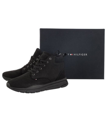 Tommy Hilfiger Warm Hilfiger Lth Hybrid Boot Black FM0FM04412 BDS (TH665-a) sportiniai bateliai