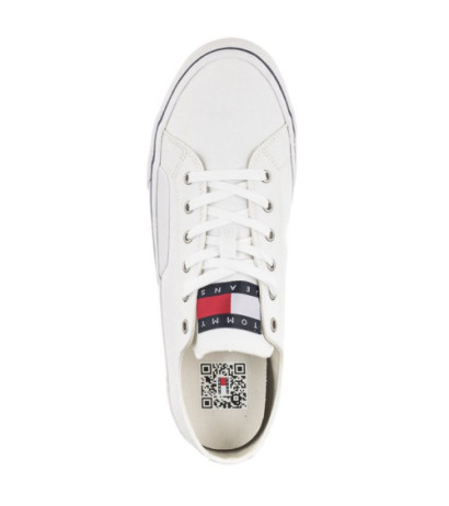 Tommy Hilfiger Tommy Jeans Skate Canvas Ess White EM0EM01175 YBR (TH696-a) sportiniai bateliai
