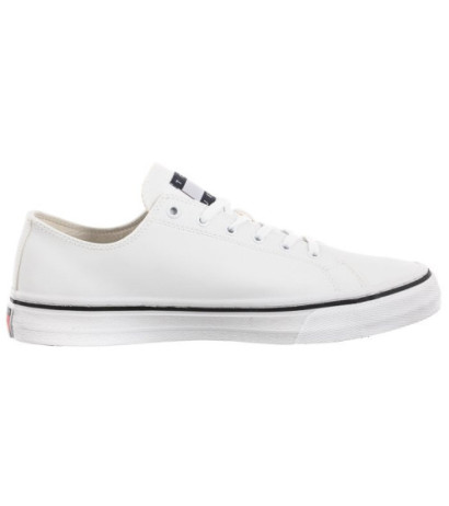 Tommy Hilfiger Tommy Jeans Mens Lace Vulc Ess White EM0EM01047 YBR (TH705-b) sportiniai bateliai 