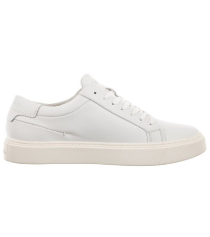 Calvin Klein Low Top Lace Up Lth Sm Triple White HM0HM01018 0K4 (CK251-a) sportiniai bateliai