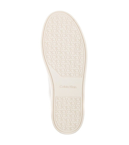 Calvin Klein Low Top Lace Up Lth Sm Triple White HM0HM01018 0K4 (CK251-a) sportiniai bateliai