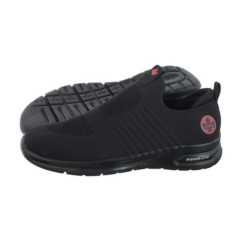 Rieker Czarne B7365-00 (RI90-a) batai