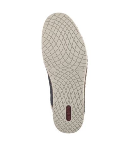 Rieker Granatowe B5249-14 (RI95-a) batai