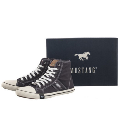 Mustang Czarne 4058-505-009 (MU500-b) batai
