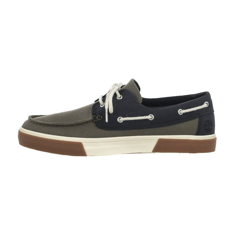 Timberland Union Wharf 2.0 Ek+Boat Shoe Dark Green Canvas 0A2CBR A58 (TI113-a) batai