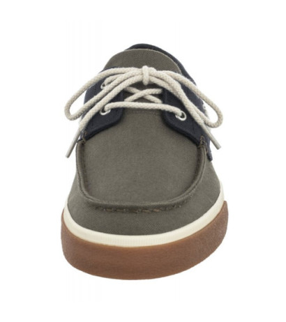 Timberland Union Wharf 2.0 Ek+Boat Shoe Dark Green Canvas 0A2CBR A58 (TI113-a) batai