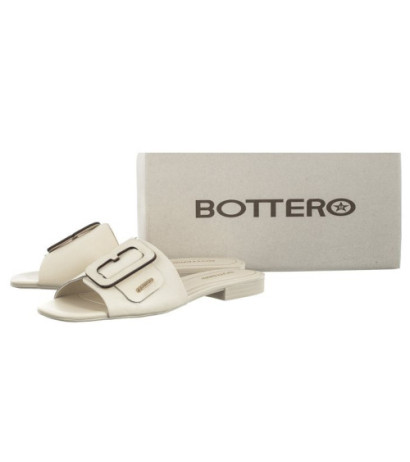 Bottero Beżowe 342501 Off White (BO75-a) Moteriški batai/šlepetės
