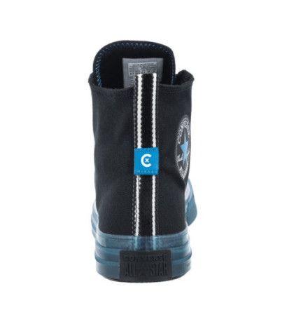 Converse CTAS Cx Explore Hi Black/Dial Up Blue/White A02811C (CO607-a) batai