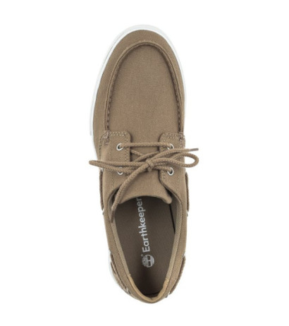 Timberland Union Wharf 2.0 Ek+Boat Shoe Medium Beige Canvas 0A5U4S DR0 (TI117-a) batai