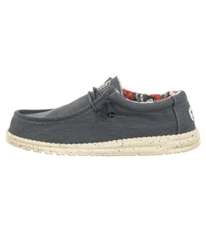 Hey Dude Wally Stretch Canvas Blue 40022-425 (HY13-a) batai