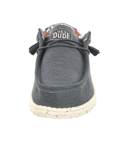 Hey Dude Wally Stretch Canvas Blue 40022-425 (HY13-a) batai