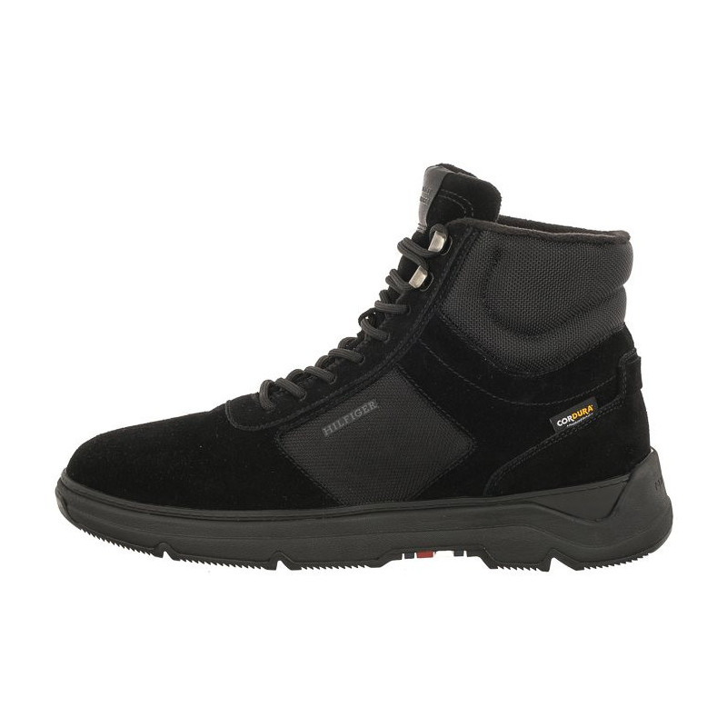 Tommy Hilfiger Core W Mix Cordura Hybrid Boot Black FM0FM04807 BDS (TH857-a) batai