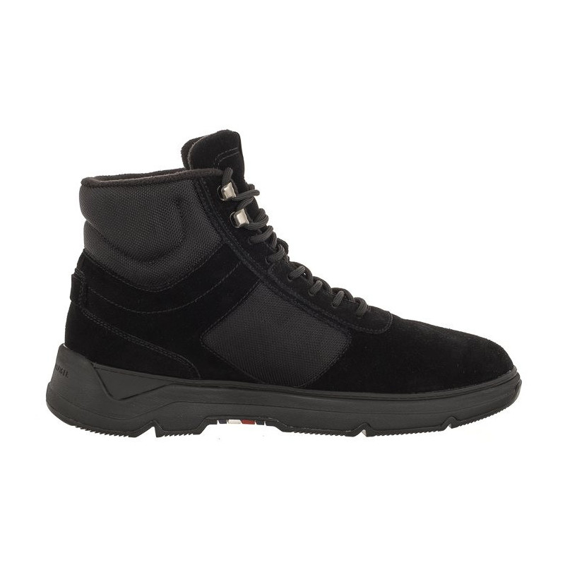 Tommy Hilfiger Core W Mix Cordura Hybrid Boot Black FM0FM04807 BDS (TH857-a) batai