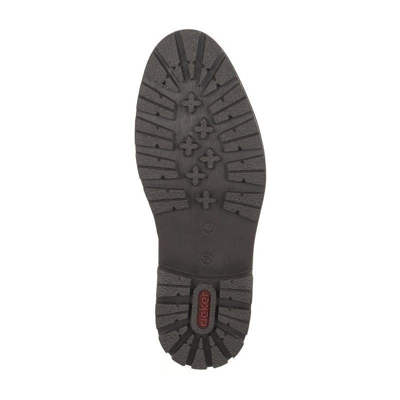Rieker Czarne 32133-00 Black (RI140-a) žygio batai