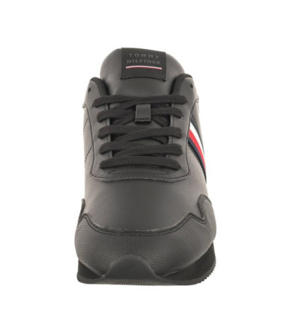 Tommy Hilfiger Core Lo Runner Pu Lth Triple Black FM0FM04834 0GQ (TH882-a) sportiniai bateliai