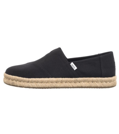 Toms Alp Rope 2.0 Black Recycled Cotton Slubby Woven 10019875 (TS38-b) sportiniai bateliai 