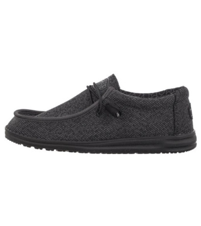 Hey Dude Wally Sox Micro Total Black 40019-0XJ (HY4-g) batai