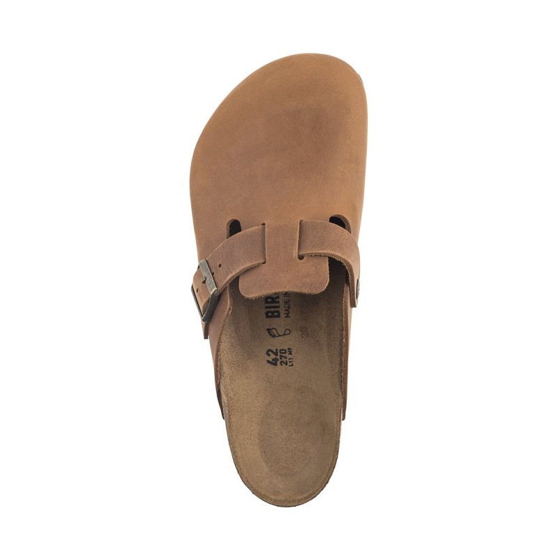 Birkenstock Boston BS Cognac 1028179 (BK212-c) šlepetės