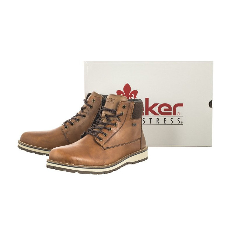 Rieker Brązowe 38405-24 Brown (RI146-a) batai