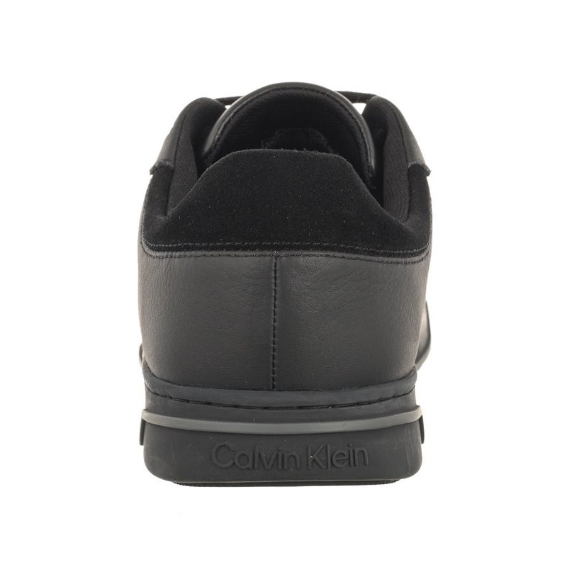 Calvin Klein Low Top Lace Up Lth Triple Black HM0HM01455 0GJ (CK416-a) sportiniai bateliai