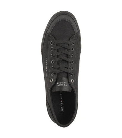 Tommy Hilfiger Corporate Vulc Canvas Black FM0FM04954 BDS (TH1028-a) sportiniai bateliai 