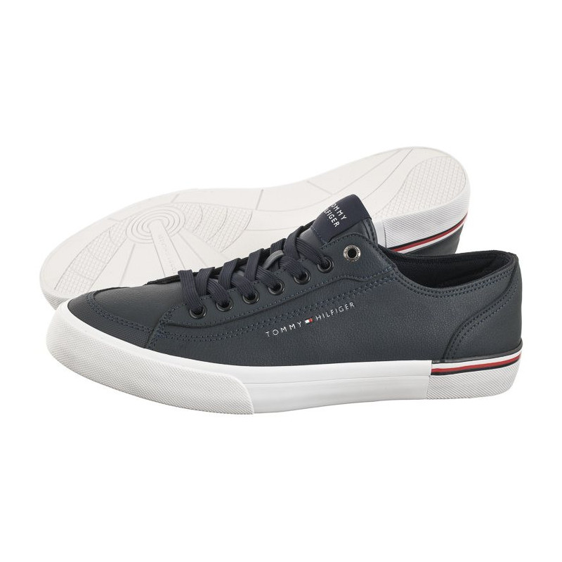 Tommy Hilfiger Corporate Vulc Leather Desert Sky FM0FM04953 DW5 (TH1029-a) sportiniai bateliai 