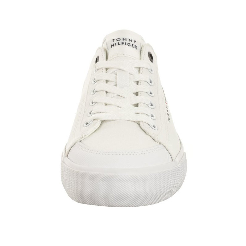 Tommy Hilfiger Corporate Vulc Canvas White FM0FM04954 YBS (TH1028-b) sportiniai bateliai 