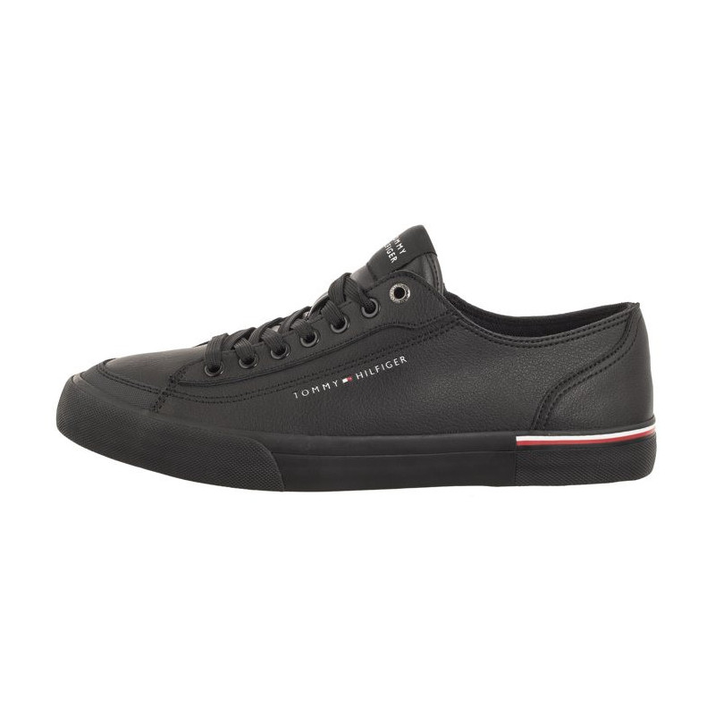 Tommy Hilfiger Corporate Vulc Leather Black FM0FM04953 BDS (TH1029-b) sportiniai bateliai 