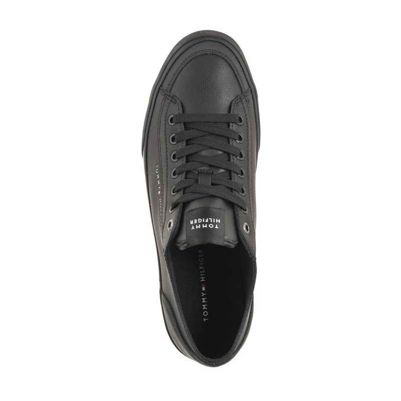 Tommy Hilfiger Corporate Vulc Leather Black FM0FM04953 BDS (TH1029-b) sportiniai bateliai 