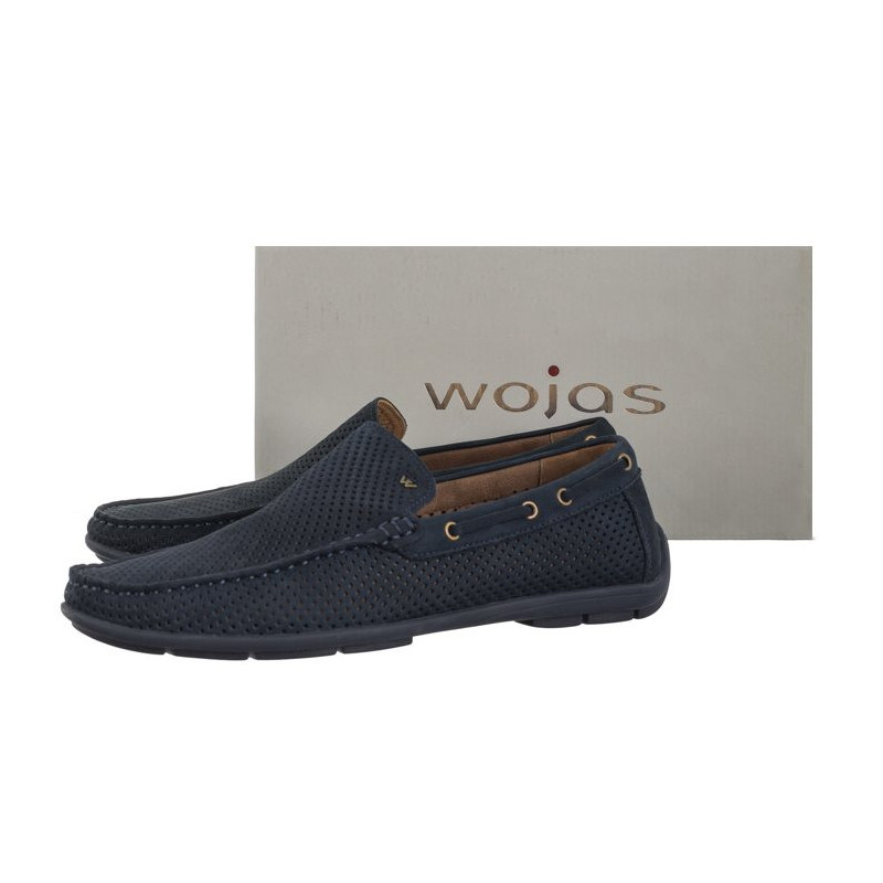 Wojas Granatowe Perforowane 10103-26 (WO181-b) batai