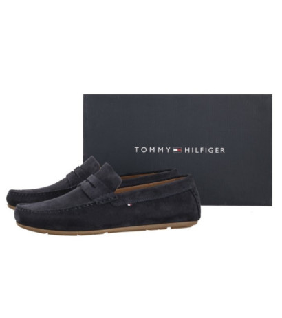 Tommy Hilfiger Casual Hilfiger Suede Driver Desert Sky FM0FM04998 DW5 (TH1054-a) batai