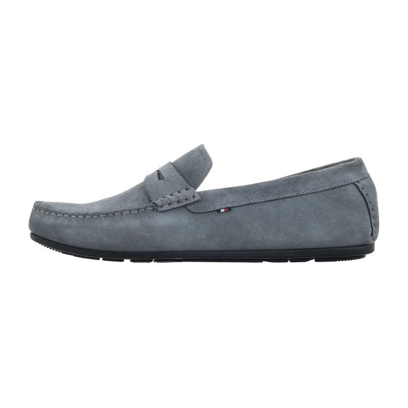 Tommy Hilfiger Casual Hilfiger Suede Driver Overcast Grey FM0FM04998 PN6 (TH1054-c) batai