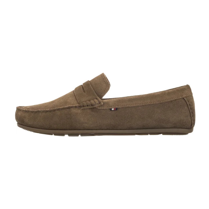 Tommy Hilfiger Casual Hilfiger Suede Driver Coconut Grove FM0FM04998 GVQ (TH1054-d) batai